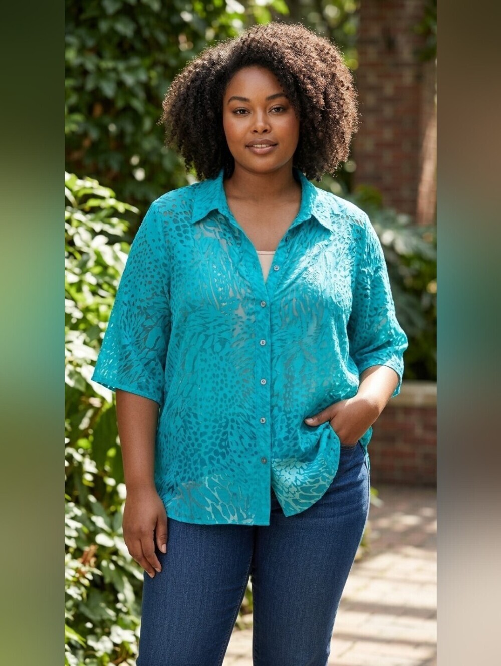Plus size top Summer Top